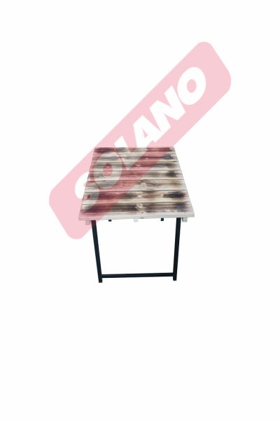 KATLANIR AHŞAP KAMP MASASI PİKNİK MASASI BAHÇE MASASI  (ESKİTME) 50 X 68 CM