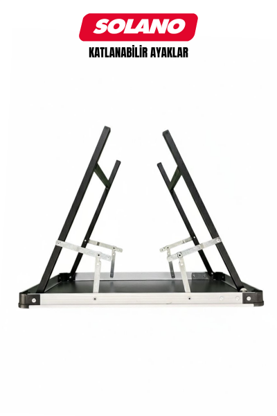 Katlanır Kamp Masası Alüminyum Çerçeve Mdf Üst Tabla (38*58CM) Kamp Piknik Katlanır Masa (KÜÇÜK)