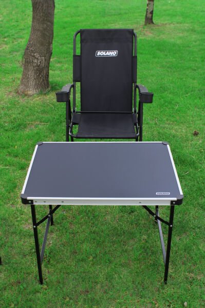 Katlanır Kamp Masası MDF Orta Boy 68x48 cm – Hafif ve Taşınabilir Outdoor Masa