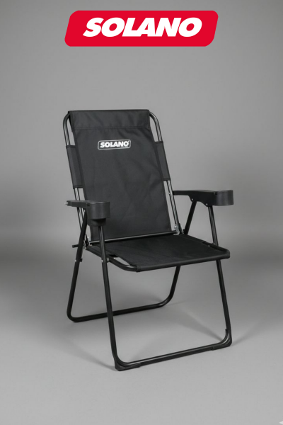 Katlanır Kamp Sandalyesi Bardaklıklı Outdoor Piknik ve Plaj Koltuğu