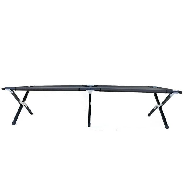 Solano Fishing Katlanır Kamp Yatağı Kampet Siyah