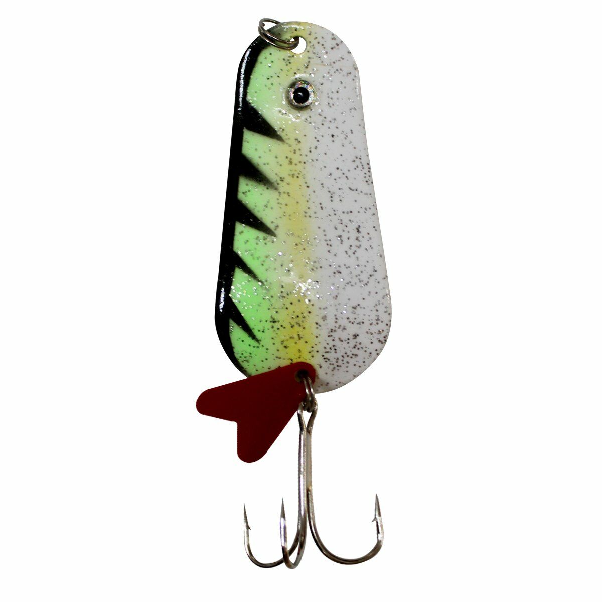 Solano Fishing Discus 7cm 30gr Turna Olta Kaşığı Beyaz-Yeşil