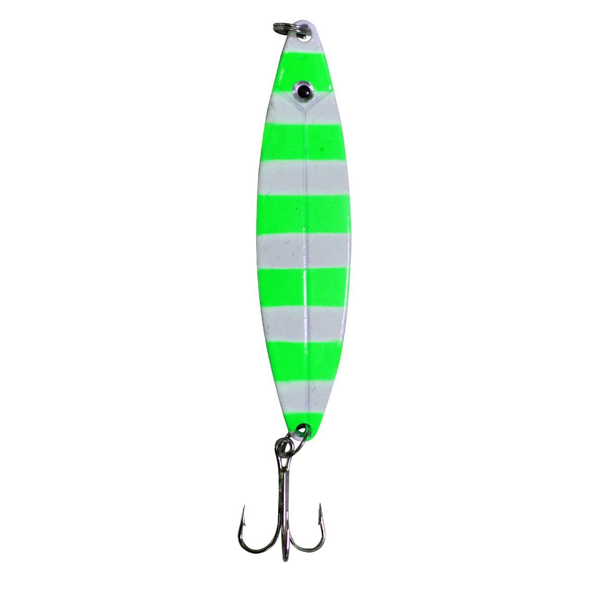 Solano Fishing Zebra Glow 8cm 18gr Lüfer Çinekop Olta Kaşığı Yeşil