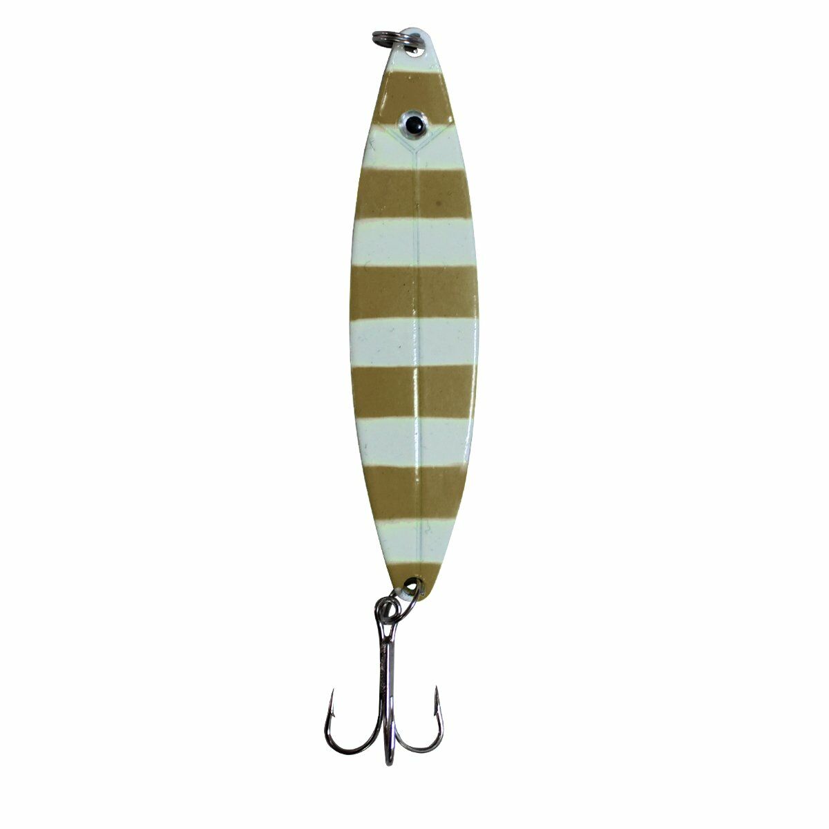 Solano Fishing Zebra Glow 8cm 18gr Lüfer Çinekop Olta Kaşığı Kahverengi