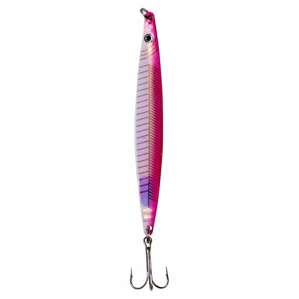 Solano Fishing Hunter 11cm 26gr Lüfer Çinekop Olta Kaşığı Pembe-Beyaz