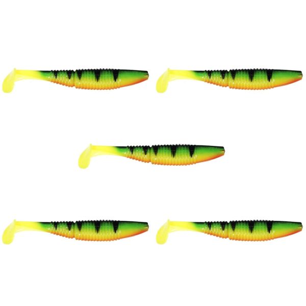 Jaxon Intensa TG-INC105A Silikon Sahte Balık, Balık Yemi 11 cm 5'li Paket