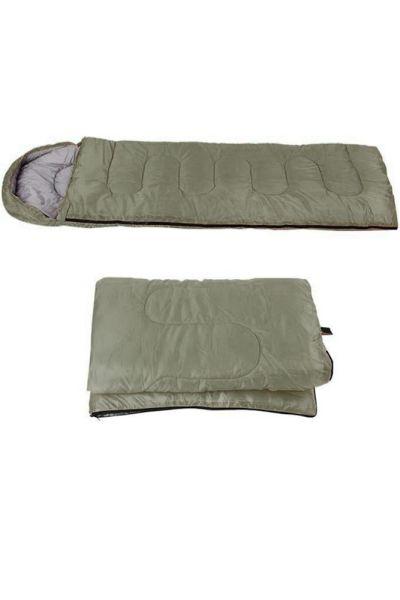 -5 DERECE UYKU TULUMU KAMP, OUTDOOR, AV , BALIK ,FESTİVAL Haki - Tek Ebat