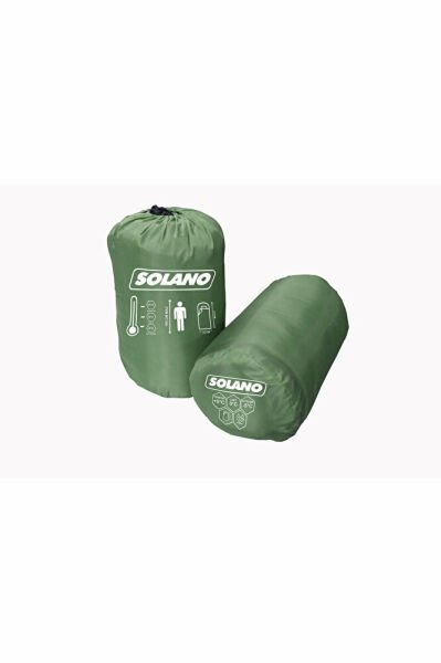 -5 DERECE UYKU TULUMU KAMP, OUTDOOR, AV , BALIK ,FESTİVAL Haki - Tek Ebat