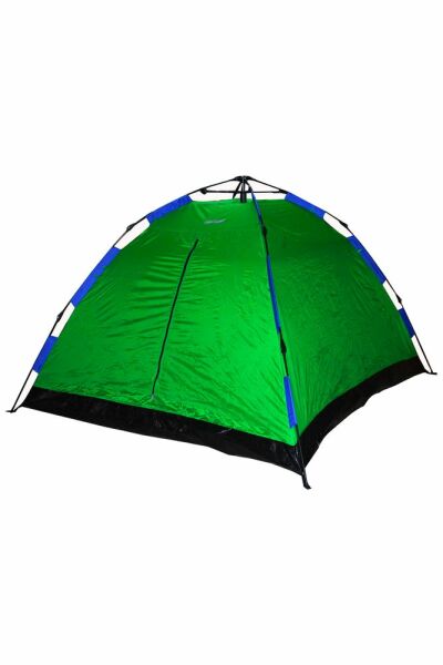Otomatik Kamp Çadırı Su Itici 3-4 Kişilik (200*185*120) Kamp, Balık, Festival, Outdoor, Afet Çadırı Yeşil - Tek Ebat