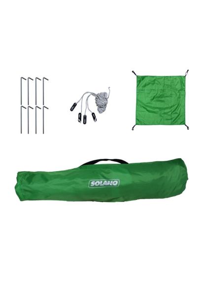 Otomatik Kamp Çadırı Su Itici 3-4 Kişilik (200*185*120) Kamp, Balık, Festival, Outdoor, Afet Çadırı Yeşil - Tek Ebat